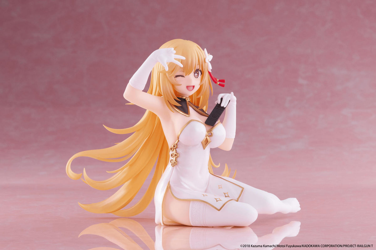 A Certain Scientific Railgun Desktop Cute Figure - Misaki Shokuho (Chinese Dress Ver.)
