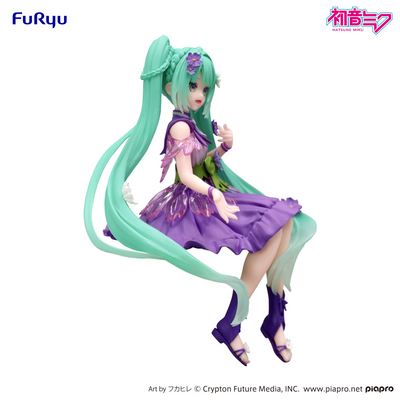 Hatsune Miku Flower Fairy Cosmos Purple Color Ver. Noodle Stopper Figure