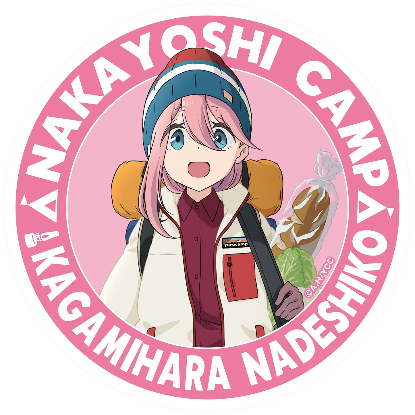 ACROSS - Laid-Back Nakayoshi Yuru Camp Reflector Magnet - Good Game Anime