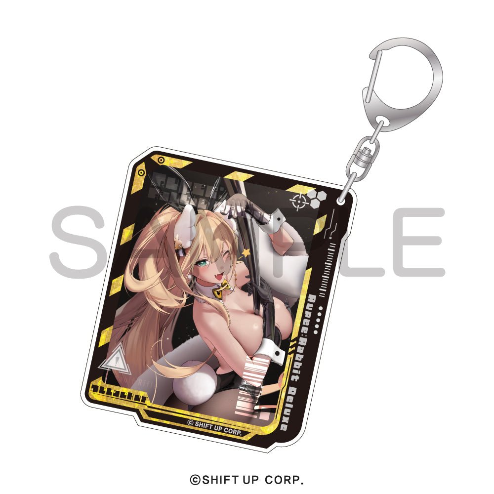 Algernon Product - Acrylic Keychain Rupee: Rabbit Deluxe (Goddess of Victory: Nikke) - Good Game Anime