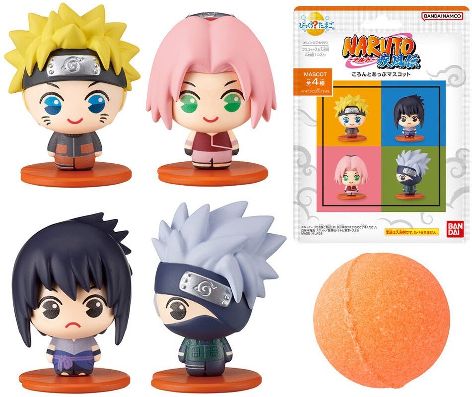 Bandai - Bikkura Tamago Naruto Shippuden Koronto Up Mascot Bath Bomb: 1 Random Pull - Good Game Anime