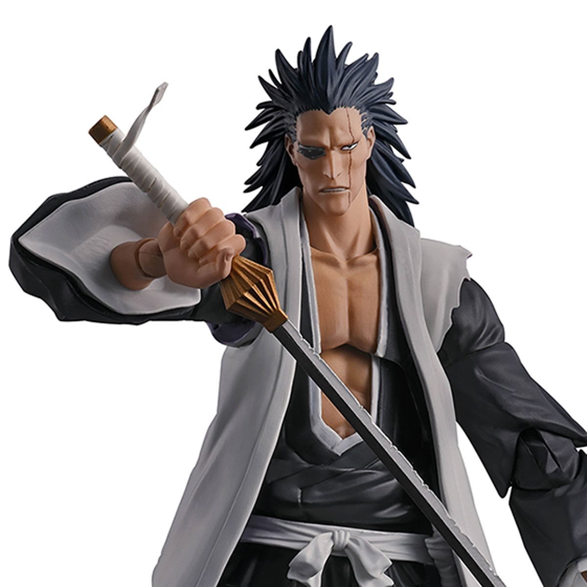 Bandai - Bleach: Thousand - Year Blood War Kenpachi Zaraki S.H.Figuarts Action Figure - Good Game Anime