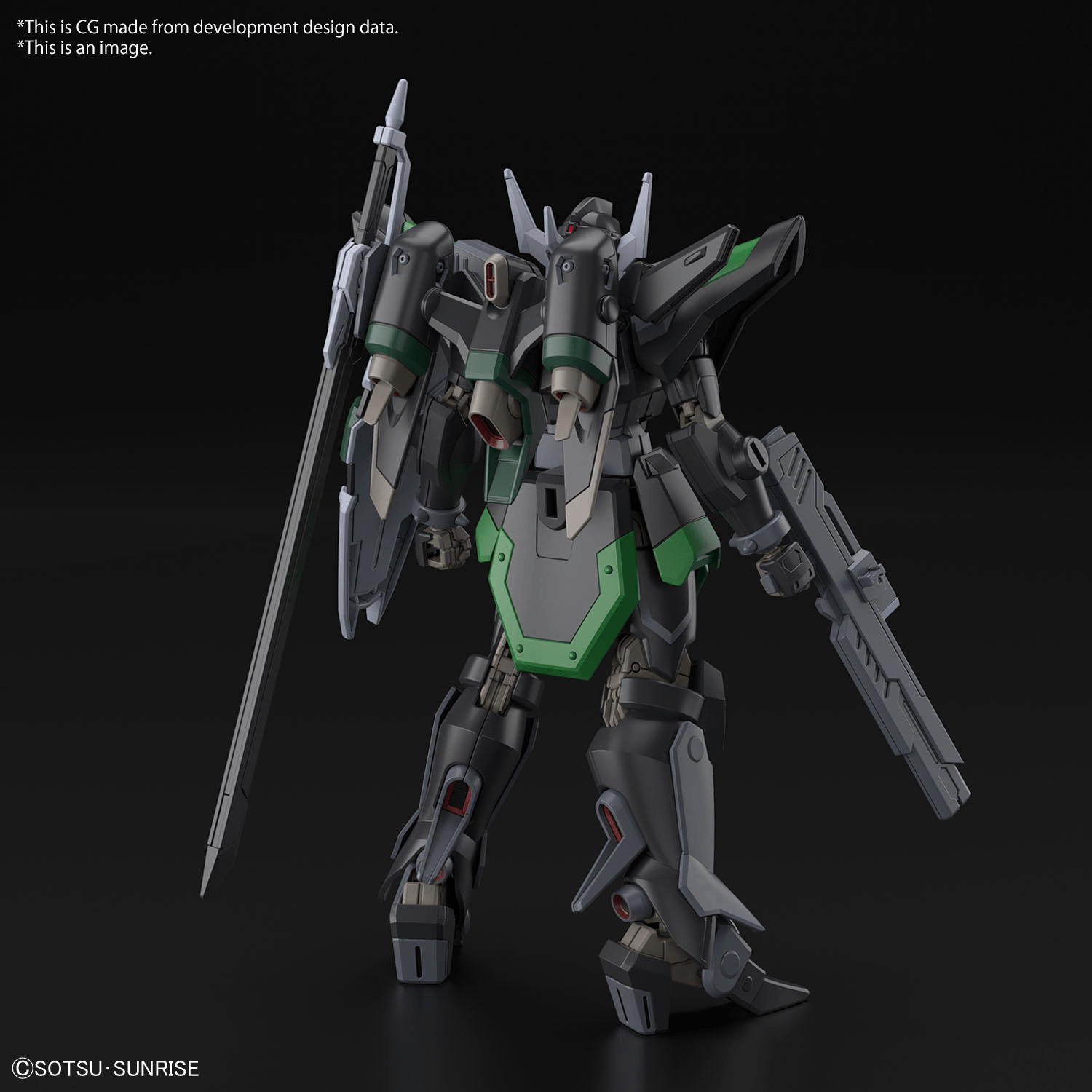 Bandai - HG 1/144 BLACK KNIGHT SQUAD Rud - ro.A (GRIFFIN ARBALEST CUSTOM) - Good Game Anime