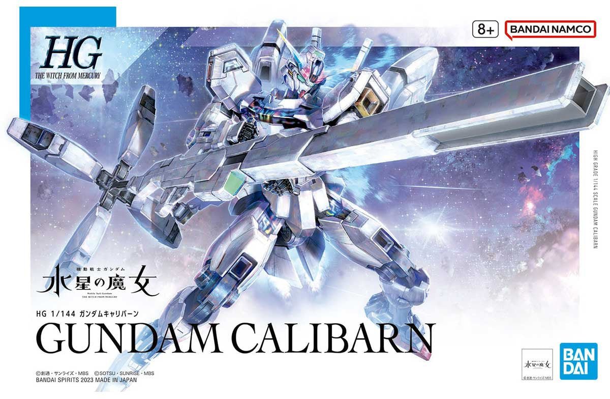 Bandai - HG 1/144 Gundam Calibarn (Mobile Suit Gundam: The Witch from Mercury) - Good Game Anime