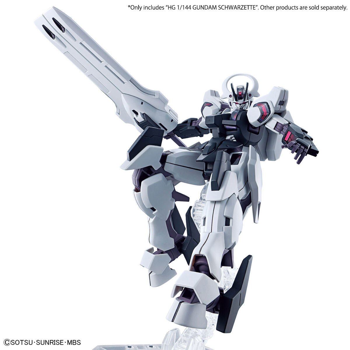 Bandai - HG 1/144 Gundam Schwarzette (Mobile Suit Gundam: The Witch from Mercury) - Good Game Anime