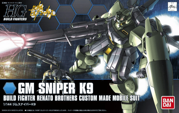 Bandai - HGBF 1/144 GM Sniper K9 - Good Game Anime
