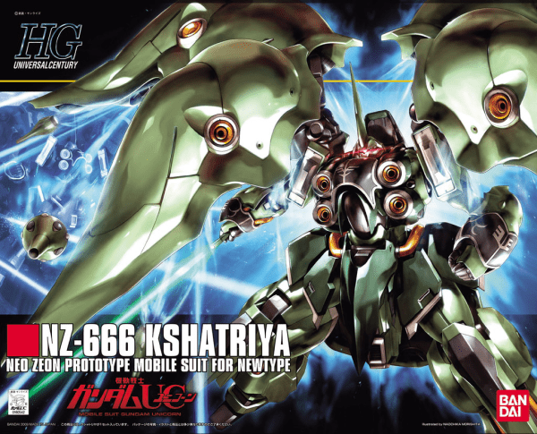Bandai - HGUC 1/144 #99 Kshatriya - Good Game Anime