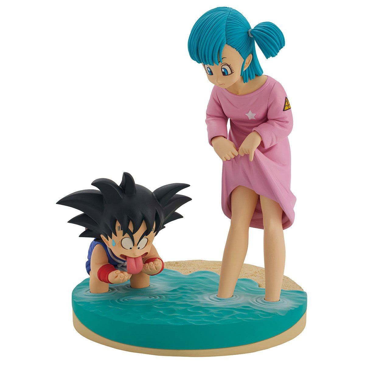 Bandai - Ichibansho Dragon Ball Son Goku and Bulma Dragon History Revible Moment Statue - Good Game Anime