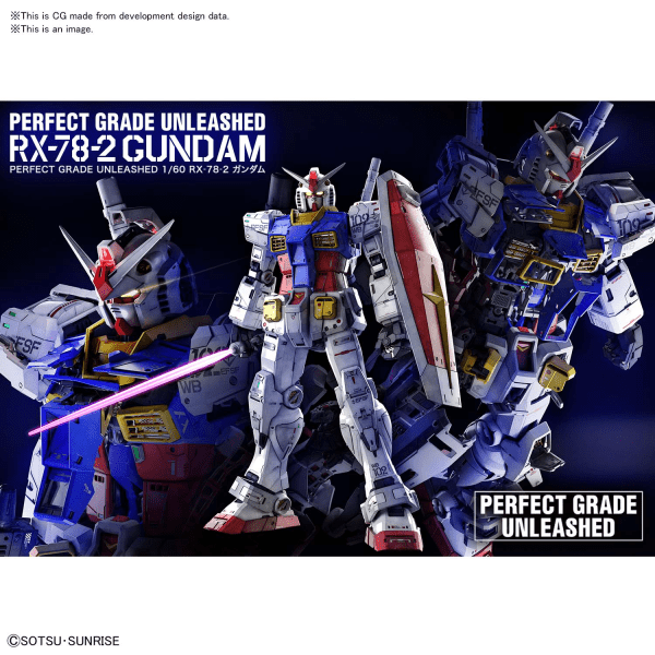 Bandai - PG 1/60 RX - 78 - 2 Gundam Unleashed Model Kit - Good Game Anime
