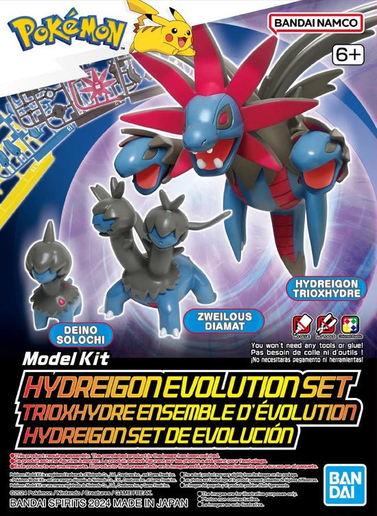 Bandai - Pokemon Model Kit HYDREIGON EVOLUTION SET - Good Game Anime