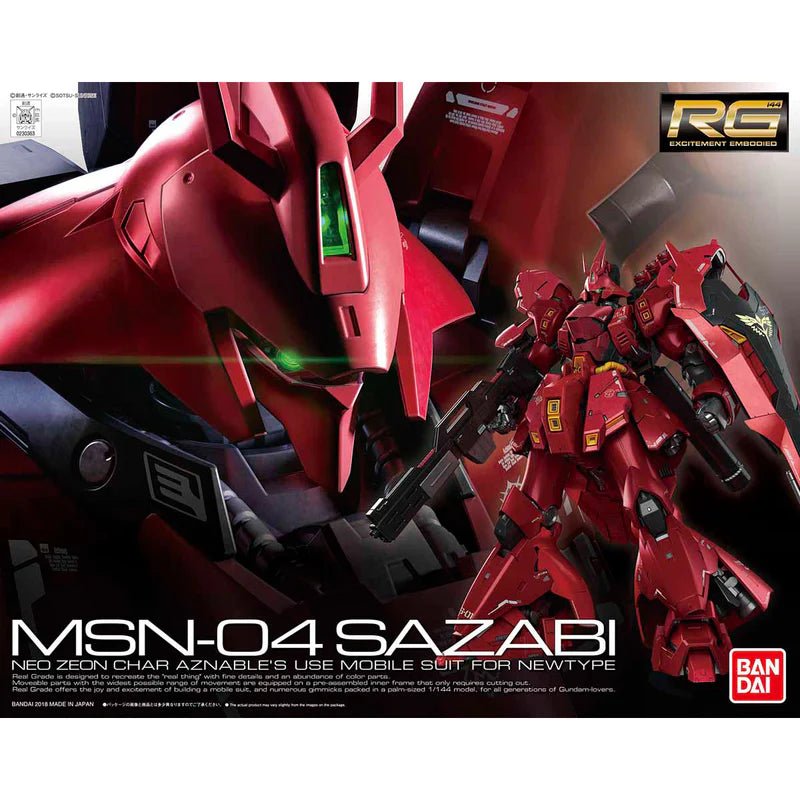 Bandai - RG 1/144 SAZABI - Good Game Anime