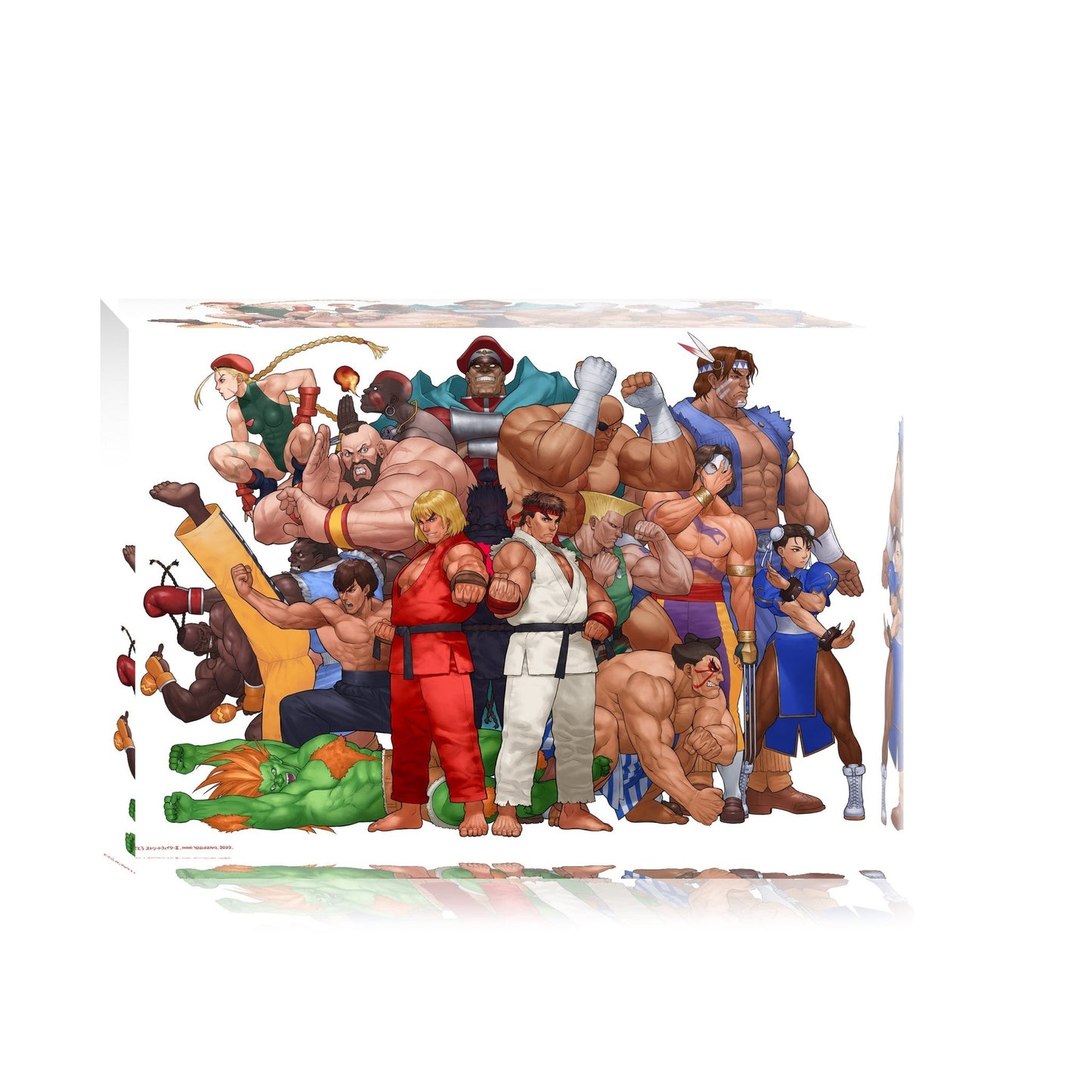 Capcom - Street Fighter 35Th Acrylic Block Mine Yoshizaki Ver - Good Game Anime