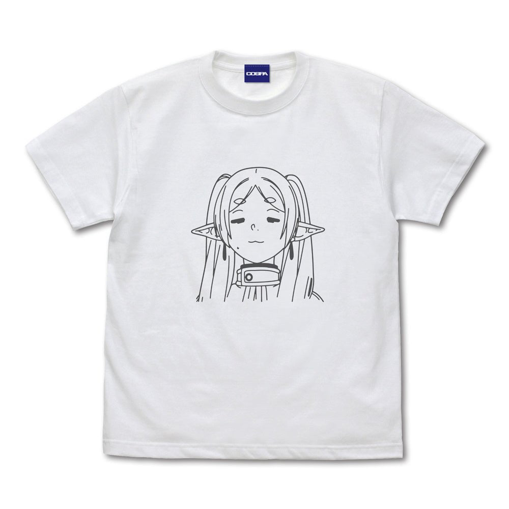Frieren: Beyond Journey's End Frieren Face T-Shirt White - Good