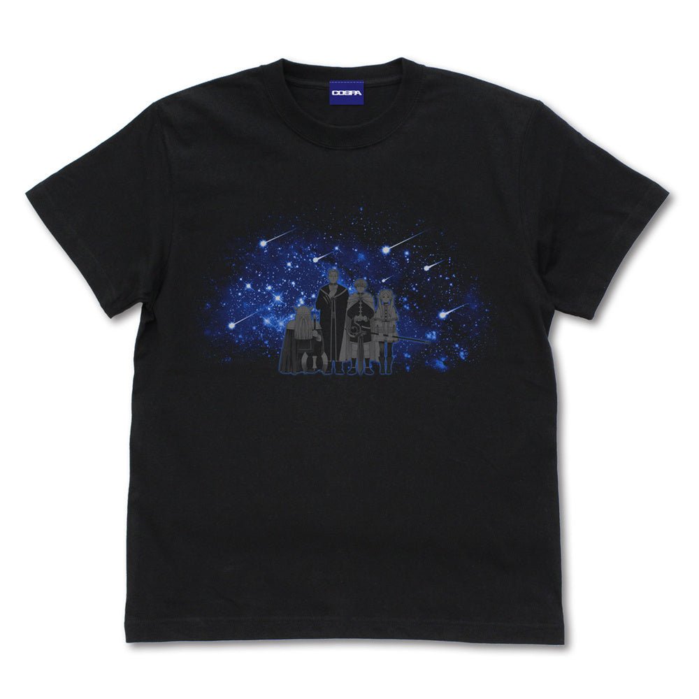 Maglietta Ufficiale Frieren - Personaggio Anime - Cotone Nero Unisex - 3