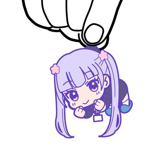 COSPA - New Game!!: Aoba Suzukaze Tsumamare Pinched Keychain - Good Game Anime