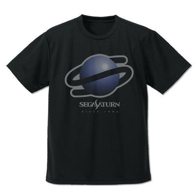 COSPA - Sega Saturn Dry T-shirt Black - Good Game Anime