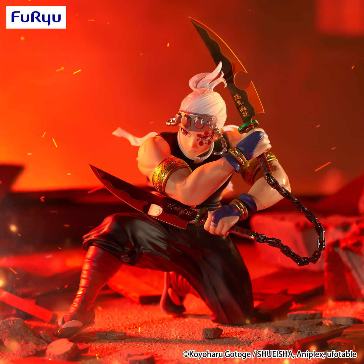 Demon Slayer: Kimetsu no Yaiba Noodle Stopper Figure Uzui Tengen (Rerun)