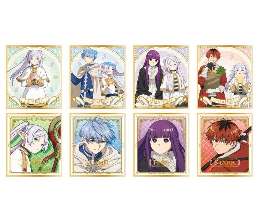 ensky - Frieren: Beyond Journey's End: Visual Shikishi Collection: 1 Random Pull - Good Game Anime