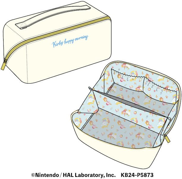 ensky - Kirby: Kirby happy morning Cosmetic Pouch - Good Game Anime