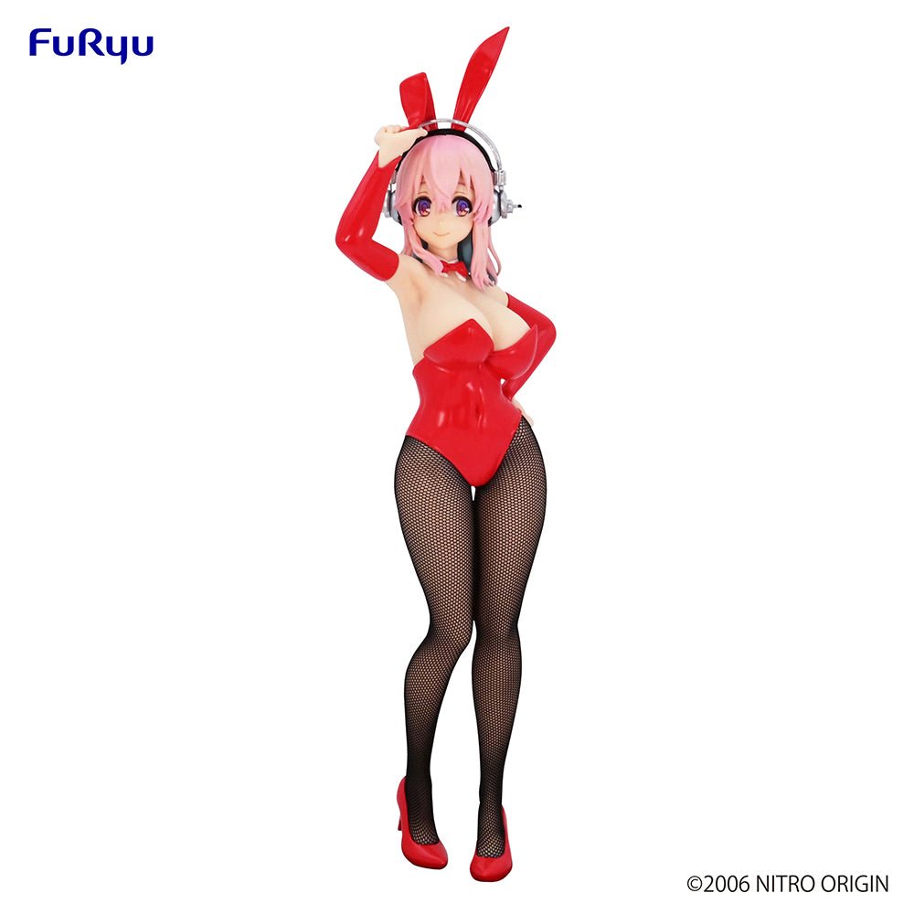 FuRyu - Super Sonico BiCute Bunnie Figure Red Color Ver. - Good Game Anime