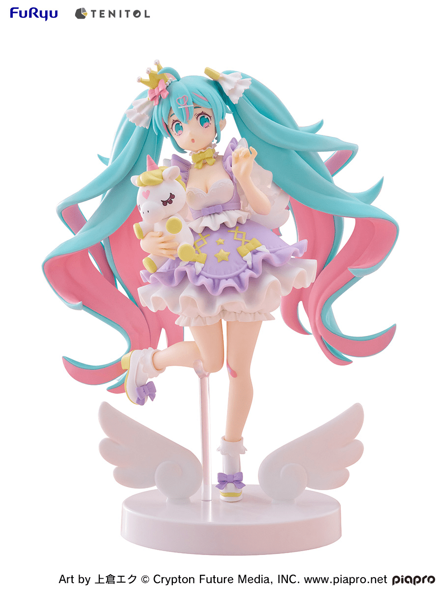 FuRyu - TENITOL Hatsune Miku YUMEKAWA Princess Lavender ver. - Good Game Anime