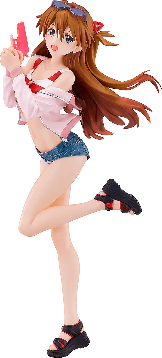 Good Smile Company - POP UP PARADE BEACH QUEENS Asuka Shikinami Langley L Size (Rebuild of Evangelion) - Good Game Anime
