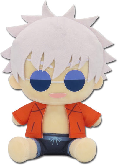 Great Eastern - Jujutsu Kaisen S2 Satoru Gojo Casual Outfit Sitting Plush 7" - Good Game Anime