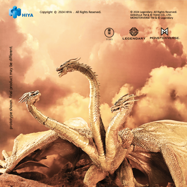 HIYA Toys - Exquisite Basic Series Godzilla: King of the Monsters King Ghidorah Gravity Beam Ver. - Good Game Anime