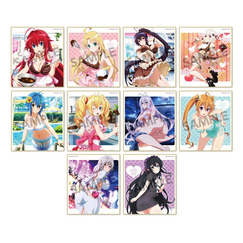 Hobby Stock - High School DxD HERO: Trading Mini Shikishi vol.1 : 1 Random Pull - Good Game Anime