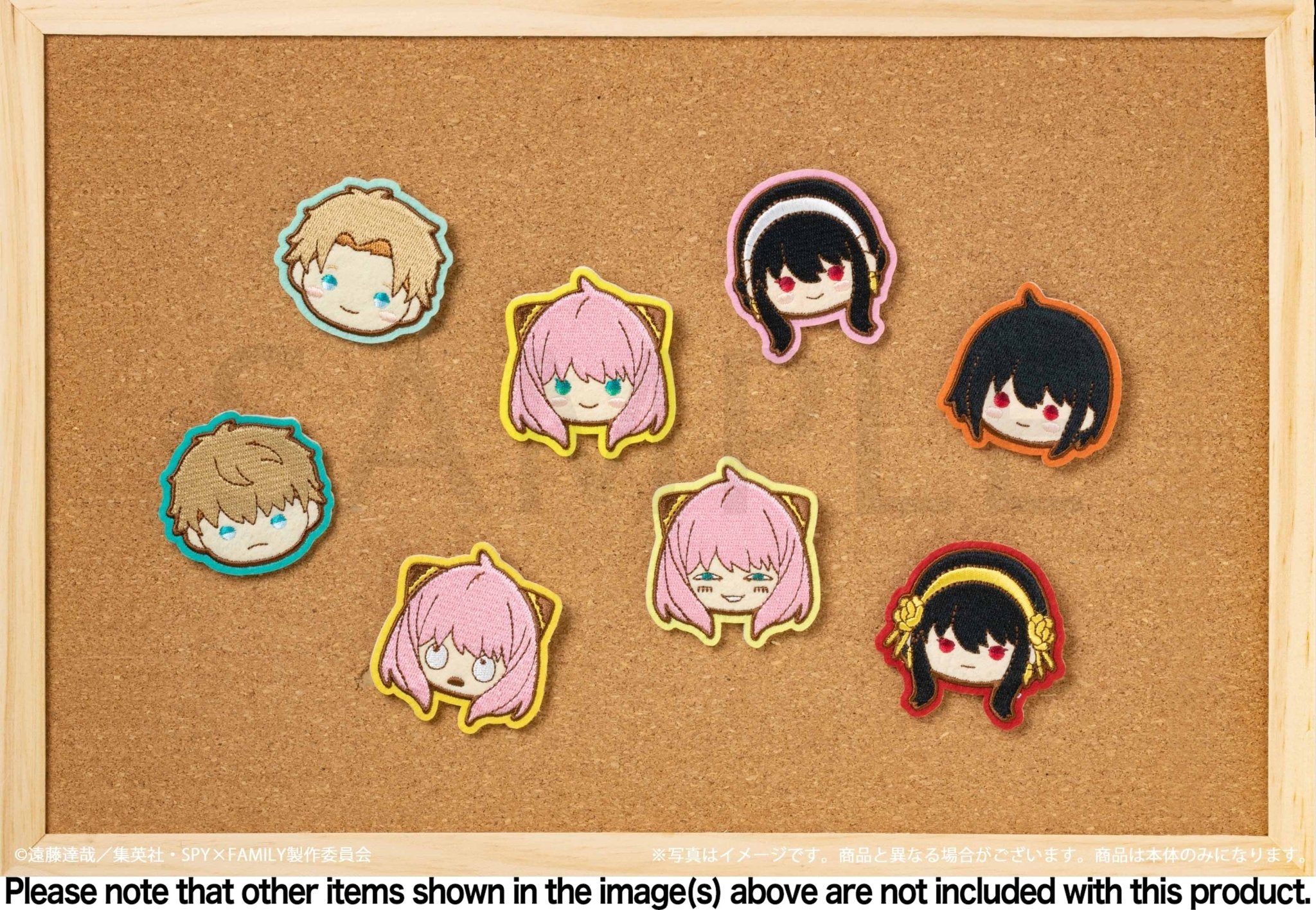 Kadokawa Media Factory - Spy x Family: Embroidery Mascot Collection: 1 Random Pull - Good Game Anime