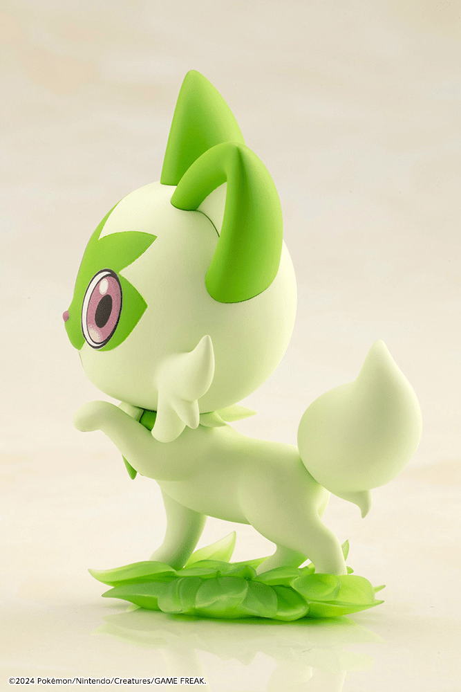 Kotobukiya - ARTFX J Pokemon Juliana with Sprigatito Statue - Good Game Anime