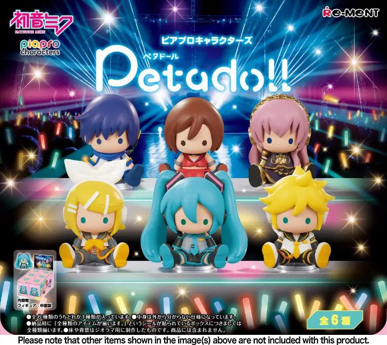 Re - Ment - Hatsune Miku Series: Petadoll Piapro Characters: 1Box (6pcs) - Good Game Anime