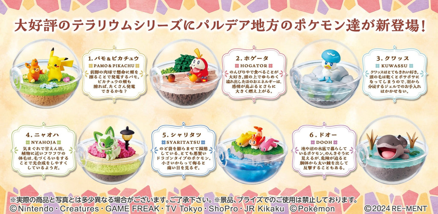 Re-Ment - Pokemon Terrarium Collection EX -To the World of Paldea-: 1 Random Pull - Good Game Anime