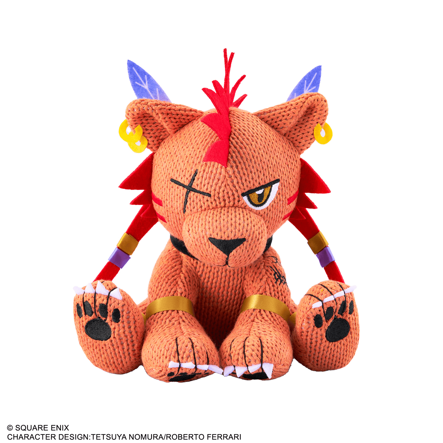 Square Enix - FINAL FANTASY VII REMAKE KNITTED PLUSH - RED XIII - Good Game Anime