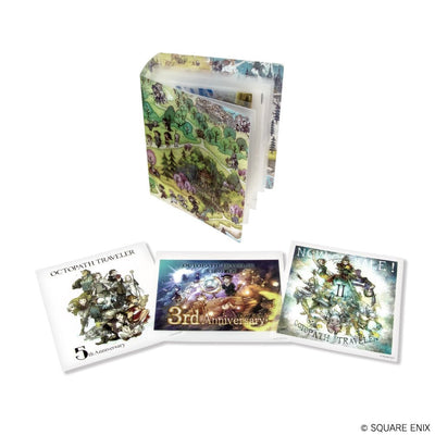 Square Enix - Octopath Traveler Series: Set Of 16 Art Sheets With Mini Binder - Good Game Anime