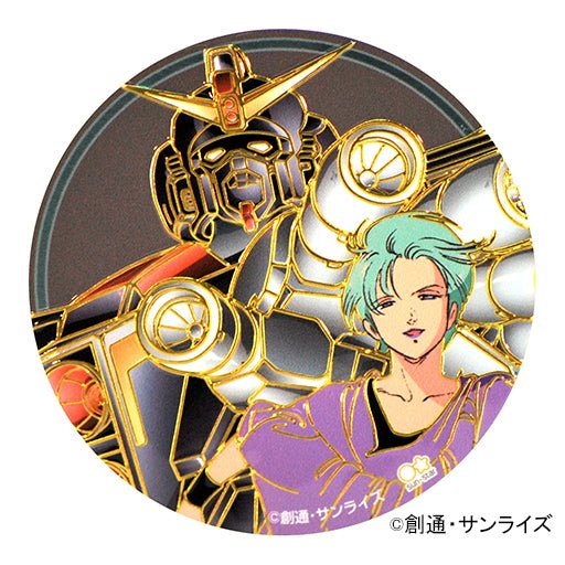 SUNSTAR - Mobile Suit Zeta Gundam Engraving Metal Art Magnet Four & Psycho Gundam - Good Game Anime