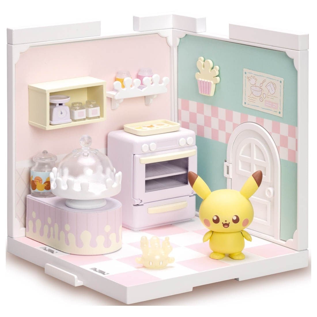 Takara Tomy - Pokemon Poke Peace House Kitchen Milcery & Pikachu - Good Game Anime