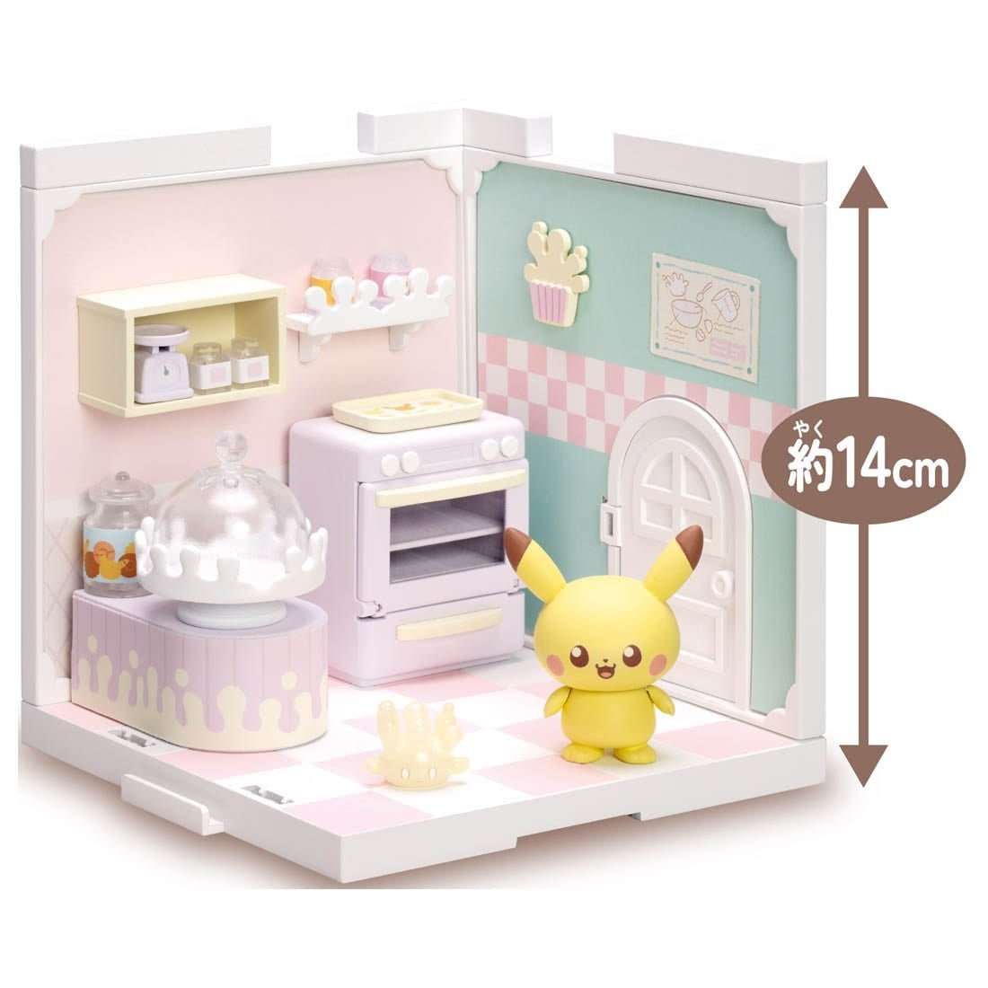 Takara Tomy - Pokemon Poke Peace House Kitchen Milcery & Pikachu - Good Game Anime