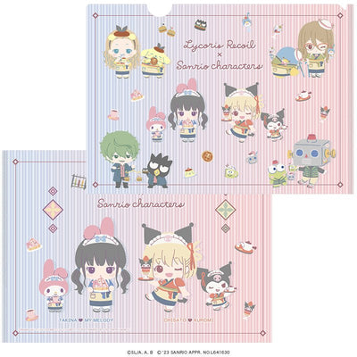 Up Fields - Lycoris Recoil x Sanrio characters: Clear File Mini Character ver. - Good Game Anime