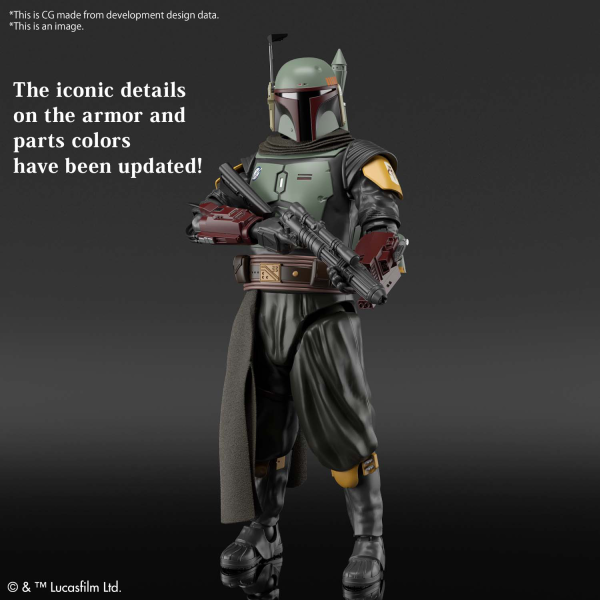 1/12 Boba Fett The Mandalorian Model Kit (Star Wars)