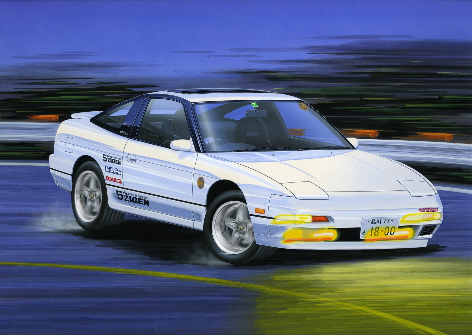 1/24 Nissan 180SX (RPS13 Mid-term Model) Model Kit