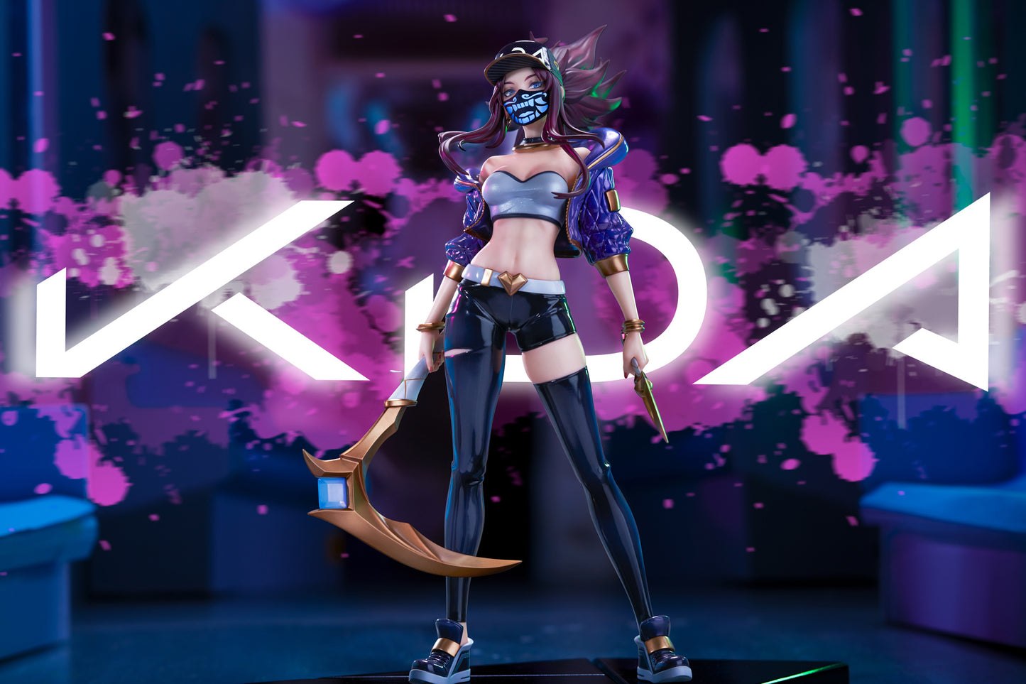 1/7 League of Legends: K/DA Akali Scale Figure