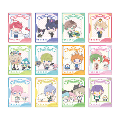 Acrylic Card A3! x Sanrio Characters 09 S&S (Mini Character Illustration)