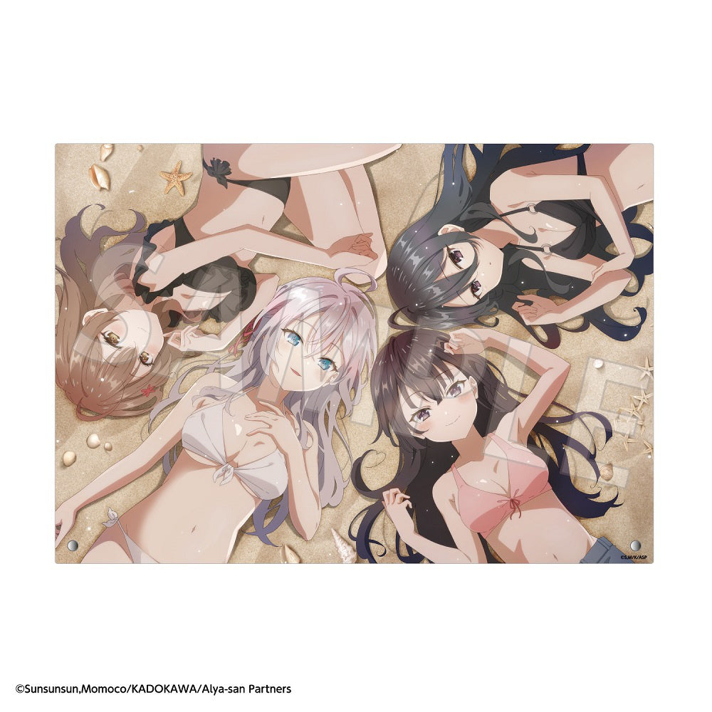 Alya Sometimes Hides Her Feelings In Russian: Large Acrylic Panel Swimsuit