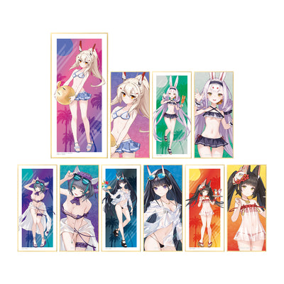 Azur Lane Original Illustration Swimwear Ver. Trading Shikishi with Stand