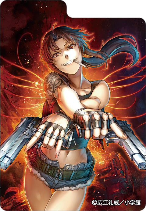 Character Deck Case W Black Lagoon Revy & Rock