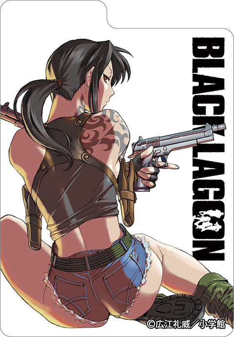 Character Deck Case W Black Lagoon Revy & Rock