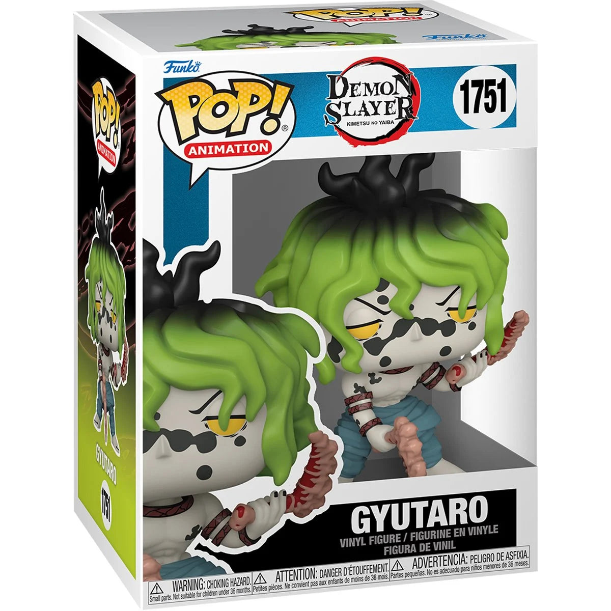 Demon Slayer Gyutaro with Blood Sickles Funko Pop! Vinyl Figure #1751