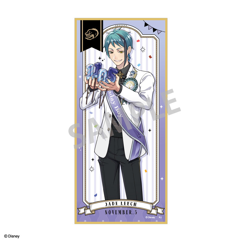 Disney Twisted Wonderland Trading Tanzaku Shikishi Omekashi Birthday Ver.