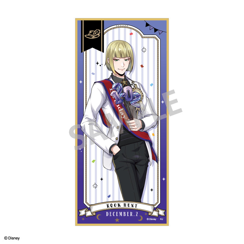 Disney Twisted Wonderland Trading Tanzaku Shikishi Omekashi Birthday Ver.